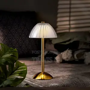 Retro Led Bar Desk Lamp Metal Base Stepless Dimmable