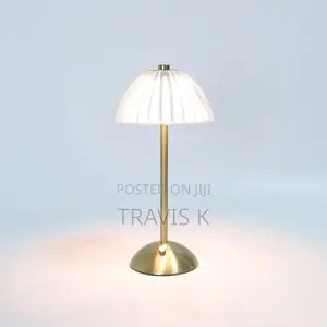 Retro Led Bar Desk Lamp Metal Base Stepless Dimmable