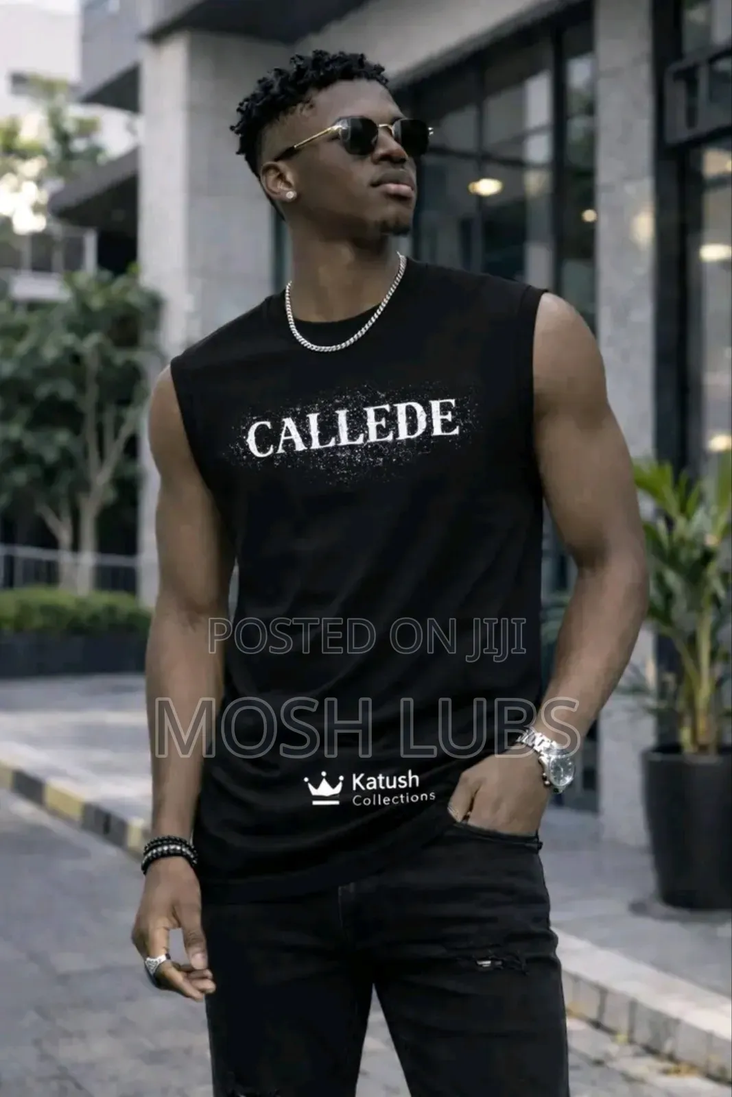 Callede Men Sleeveless Shirts