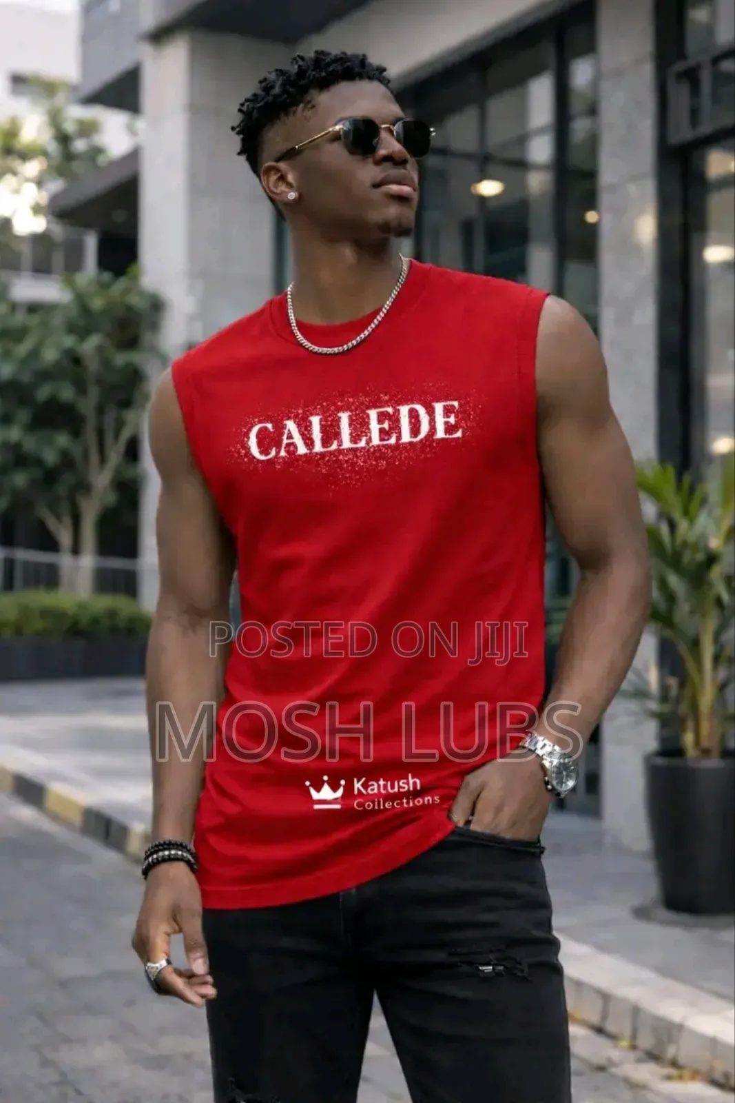 Callede Men Sleeveless Shirts