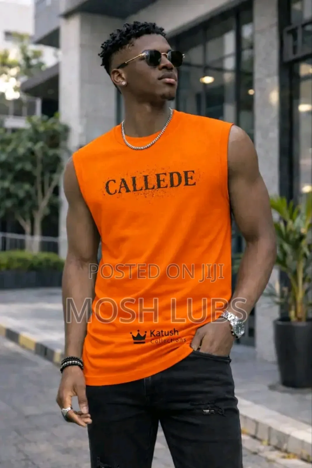 Callede Men Sleeveless Shirts