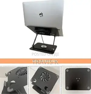 360° Rotating Laptop Stand With Inbuilt Fan