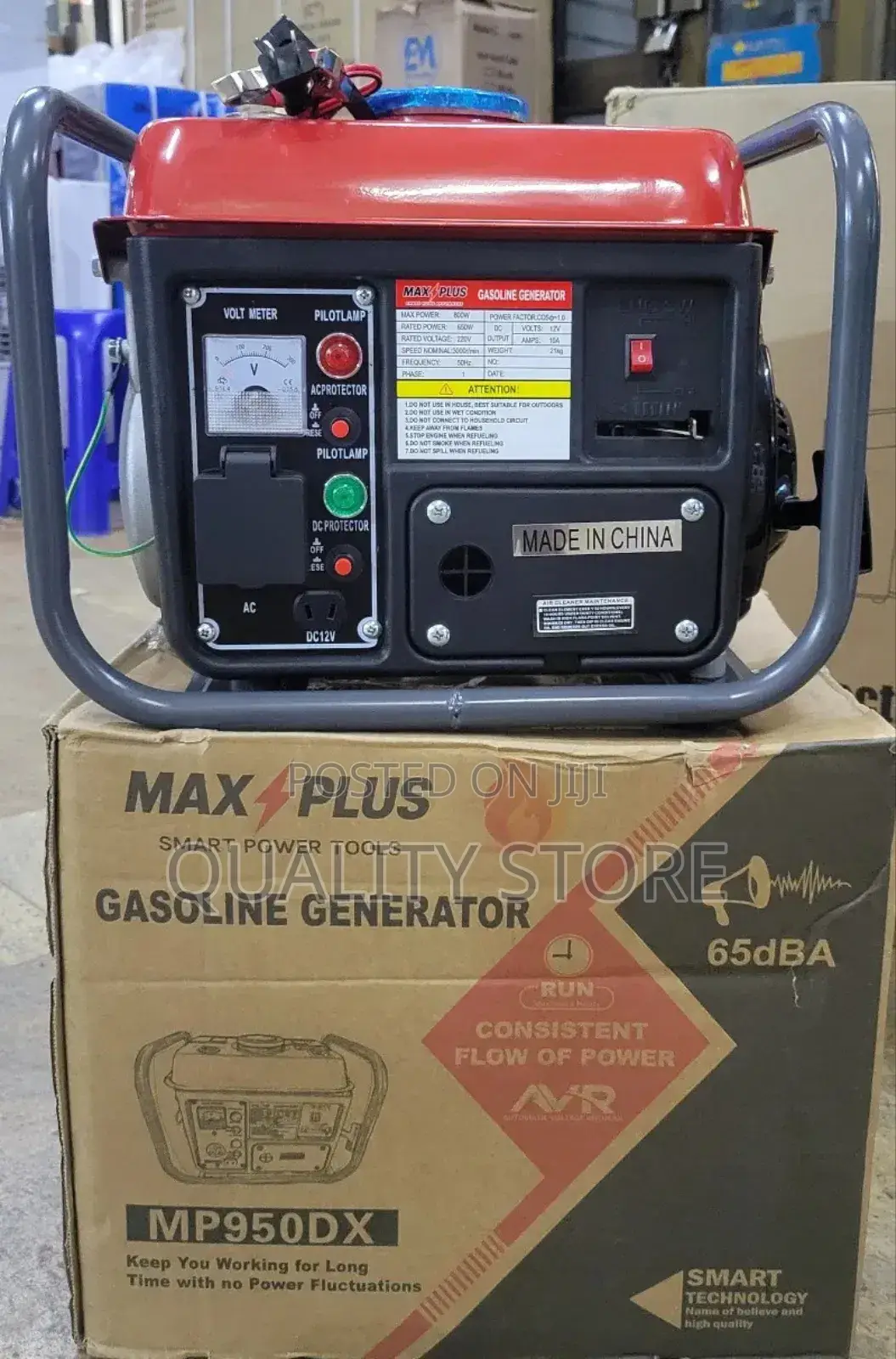 Max Plus Gasoline Generator Mp950dx