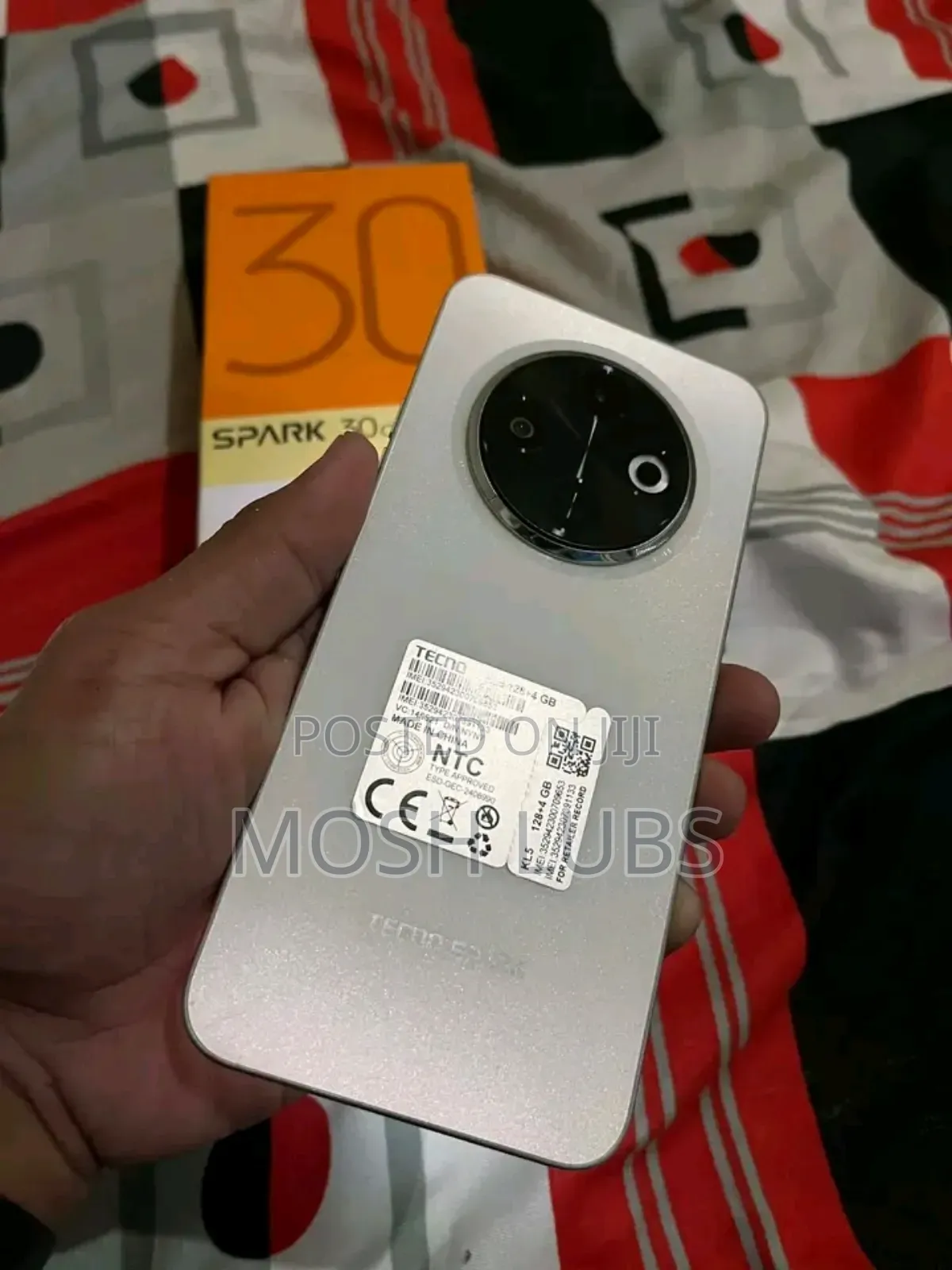 New Tecno Spark 30C 128 GB Gray