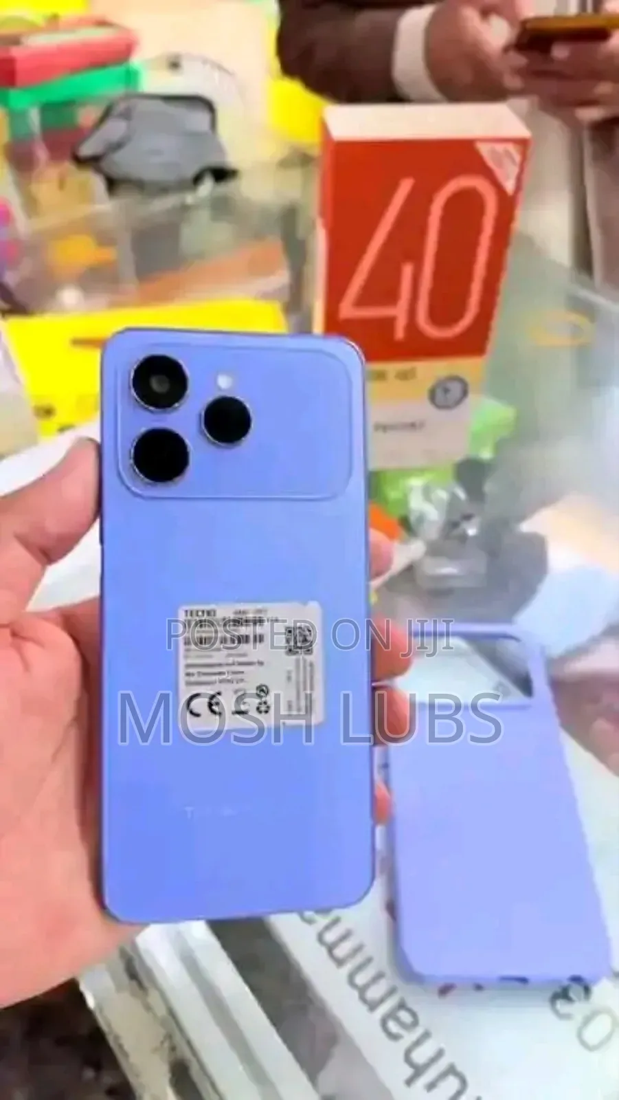 New Tecno Spark 40 256 GB Blue
