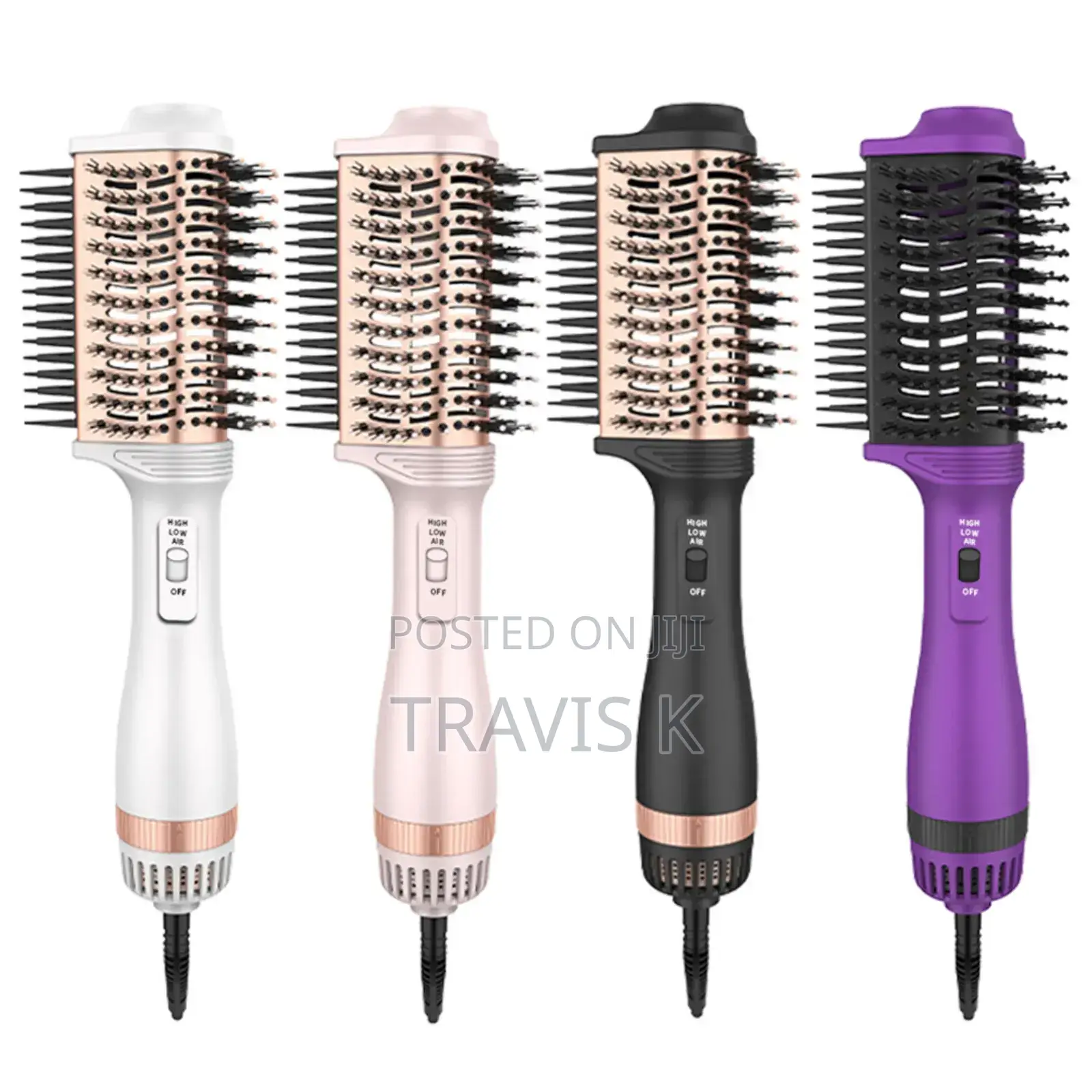 DSP One Step Hot Hair Dryer Straightener Brush