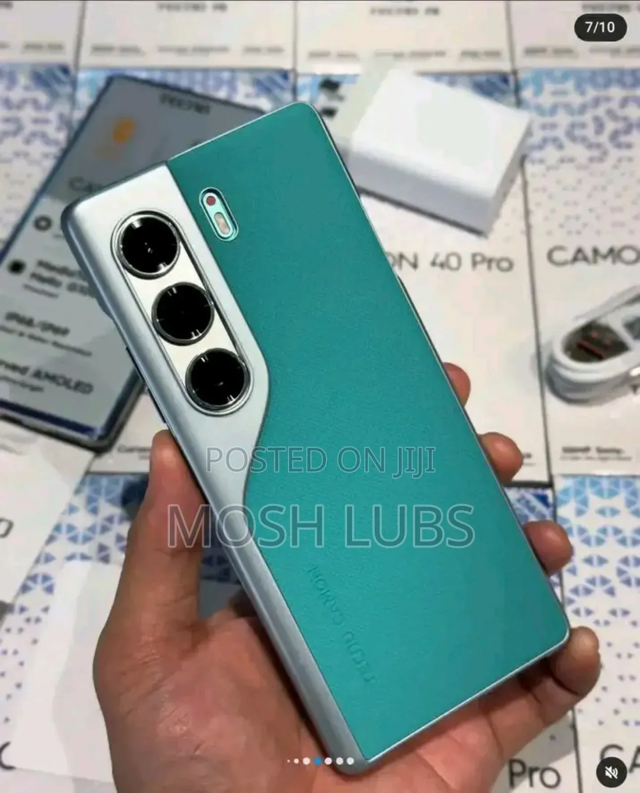 New Tecno Camon 40 Pro 5G 256 GB Green