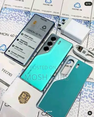 New Tecno Camon 40 Pro 5G 256 GB Green