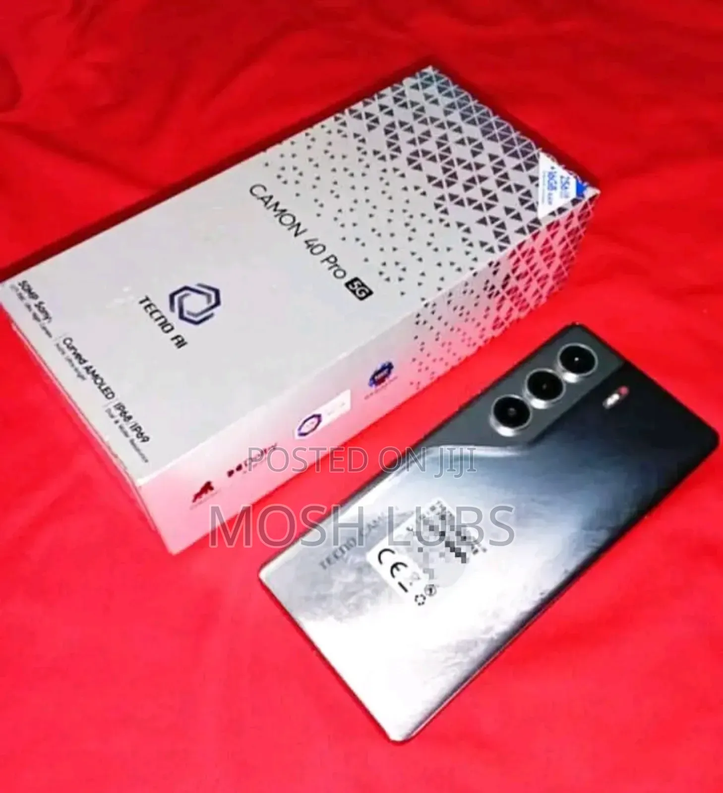 New Tecno Camon 40 Pro 5G 256 GB Gray