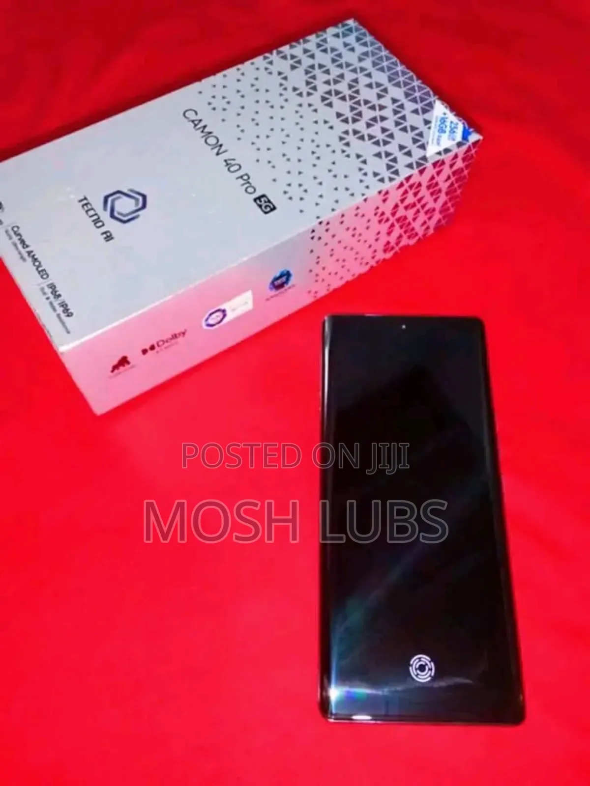 New Tecno Camon 40 Pro 5G 256 GB Gray