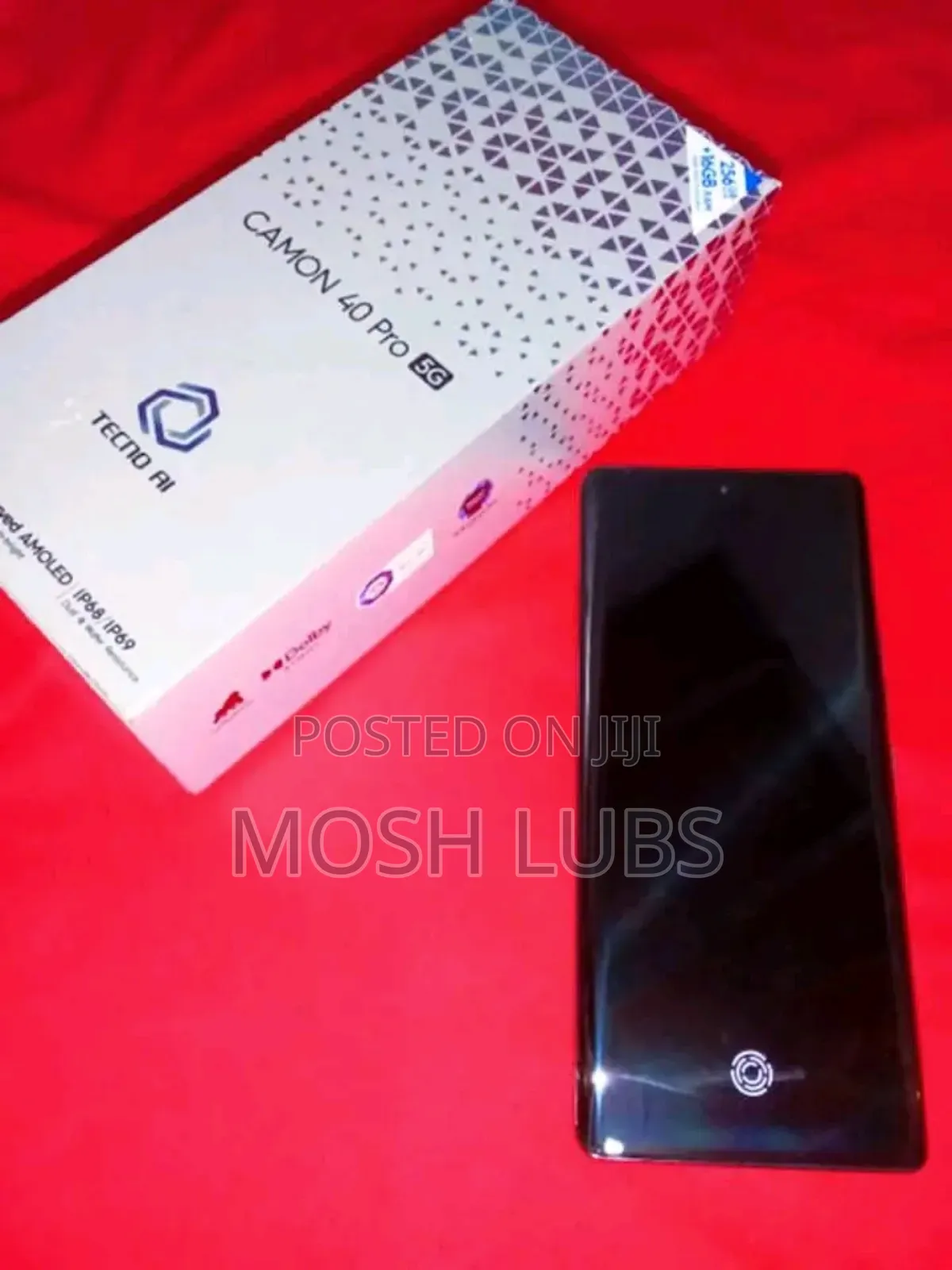 New Tecno Camon 40 Pro 5G 256 GB Gray