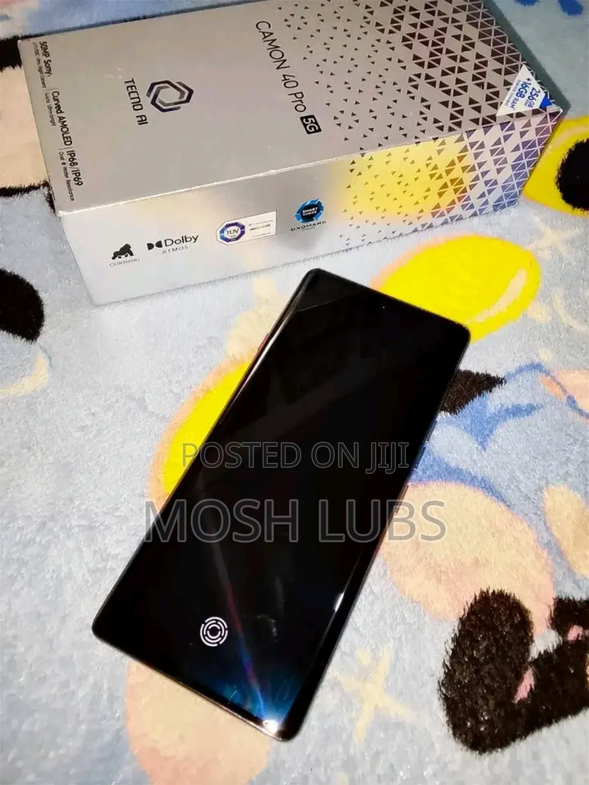 New Tecno Camon 40 Pro 5G 256 GB Gray