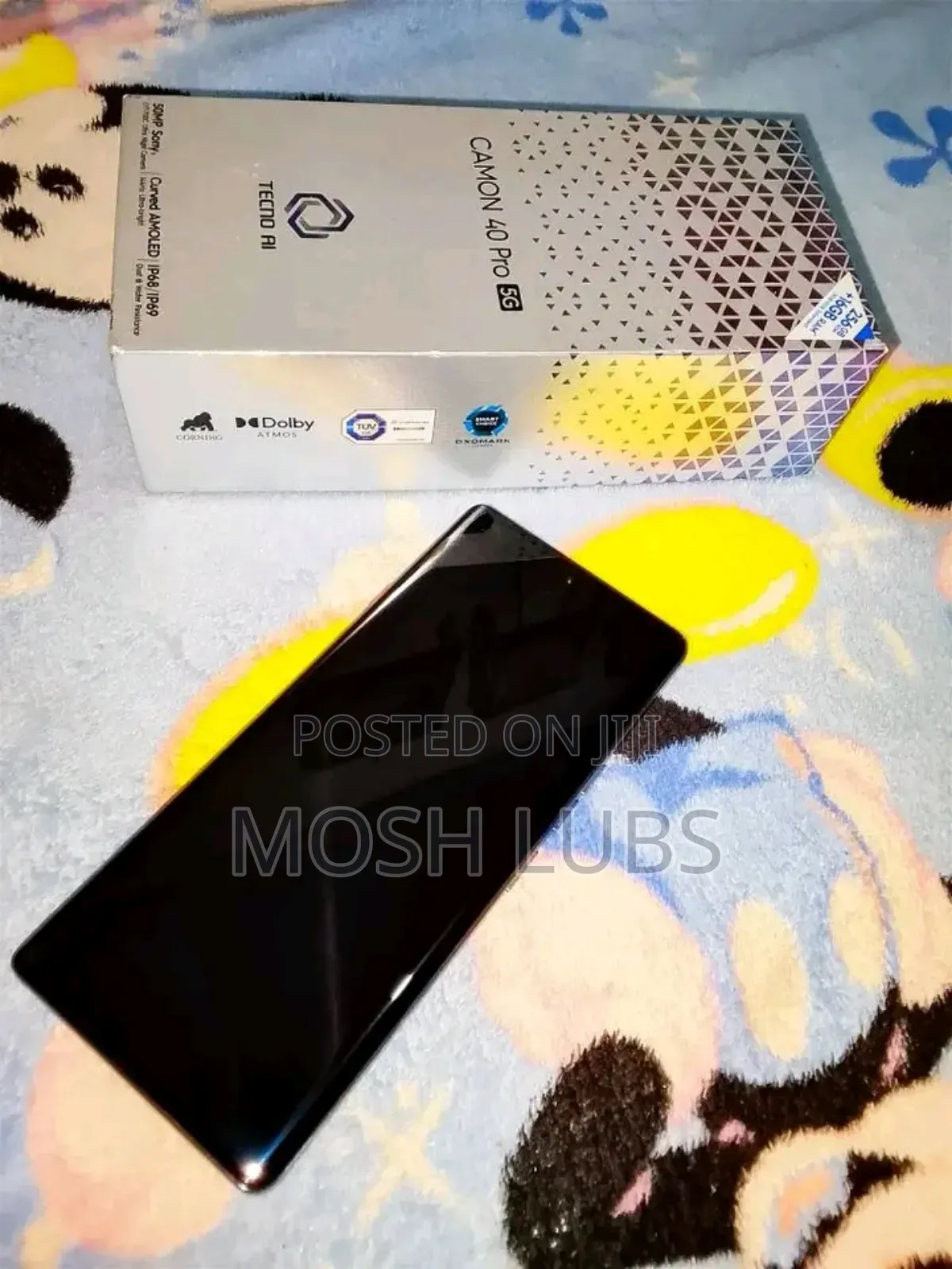 New Tecno Camon 40 Pro 5G 256 GB Gray