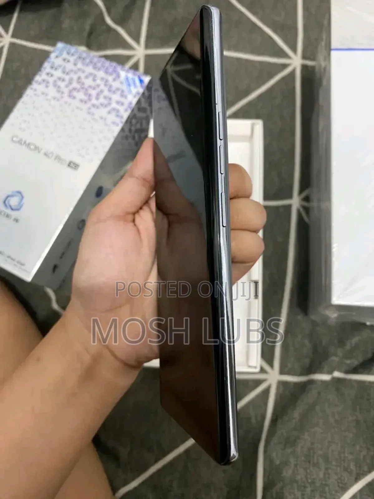 New Tecno Camon 40 Pro 4G 256 GB Black