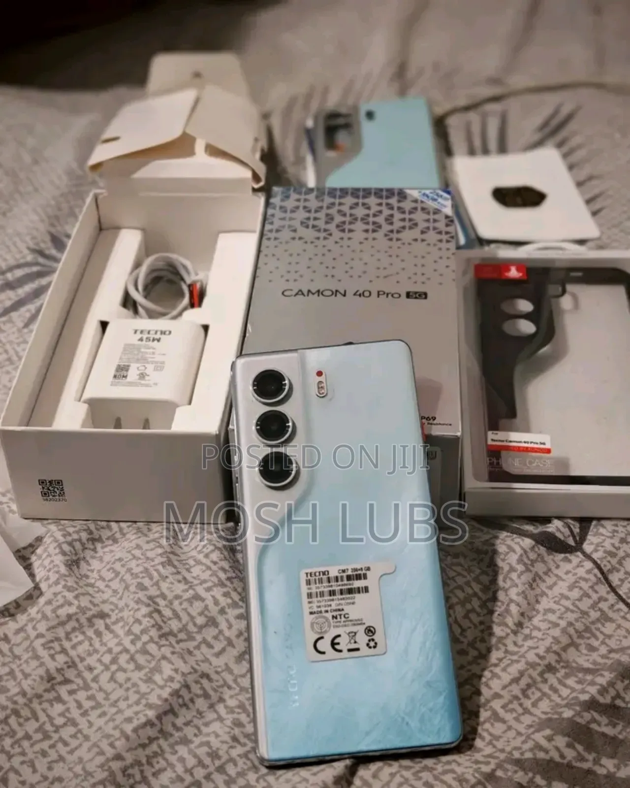 New Tecno Camon 40 Pro 5G 256 GB Gray