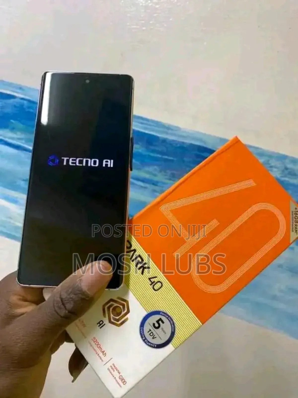 New Tecno Spark 40 Pro+ 256 GB White