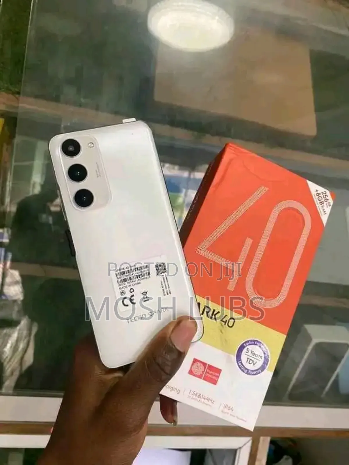 New Tecno Spark 40 Pro+ 256 GB Silver