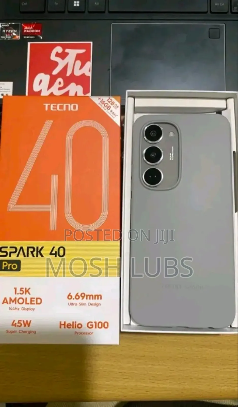 New Tecno Spark 40 Pro+ 256 GB Gold