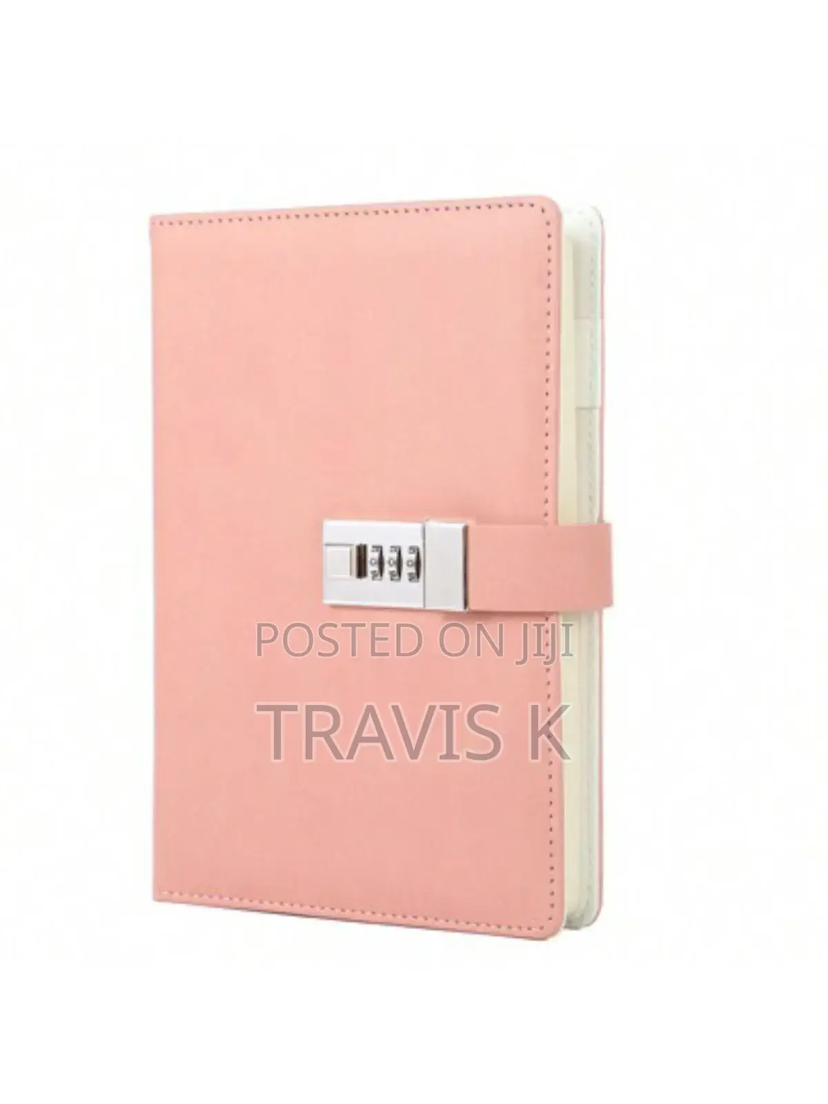 Journal With Lock,Diary With Lock, A5 Pu Leather Combination