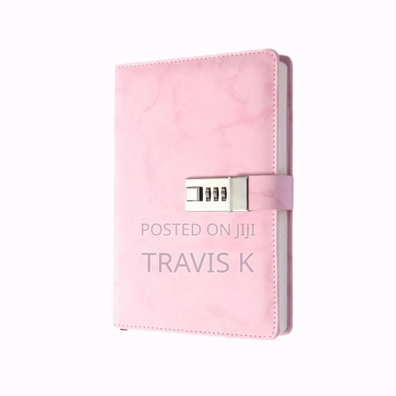 Journal With Lock,Diary With Lock, A5 Pu Leather Combination