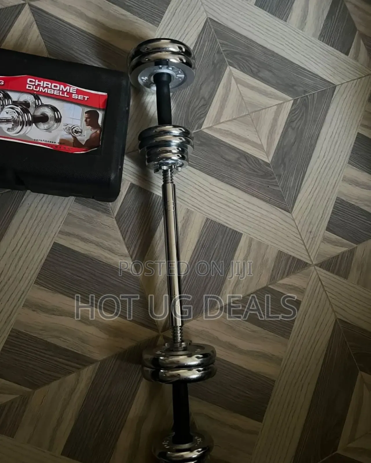 20kg Adjustable Dumbbell/ Dumbells Set-Silver