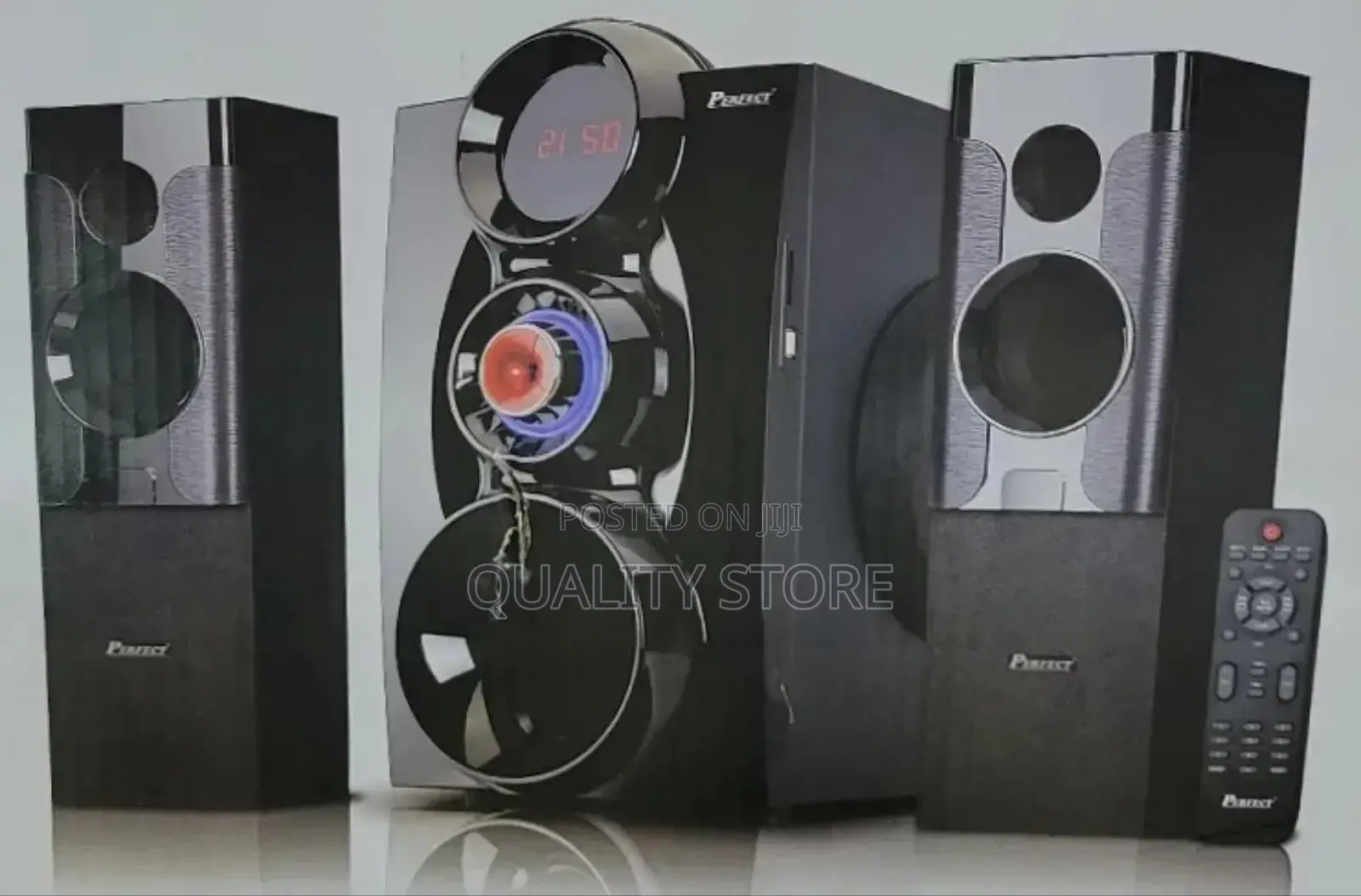 Perfect 2.1 Channel Multimedia Speaker System P-0786
