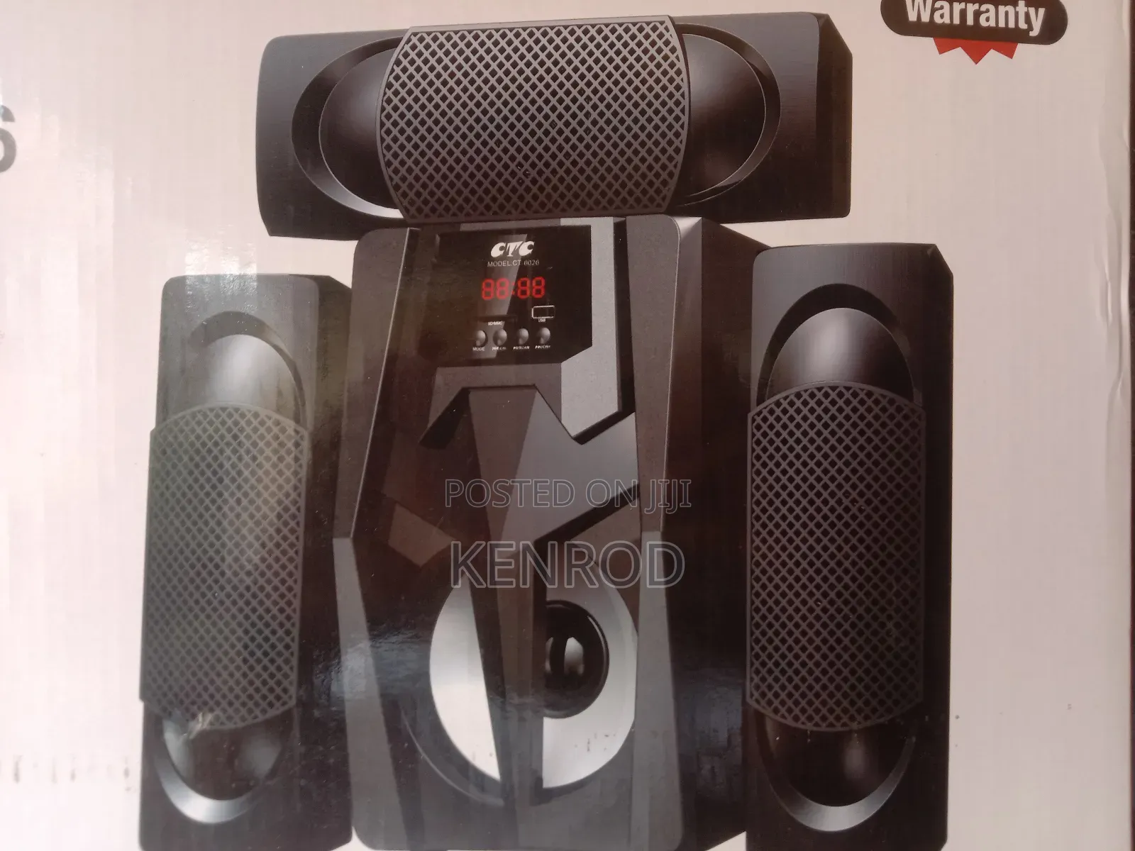 CTC Multimedia Speaker System With Lighting Effect