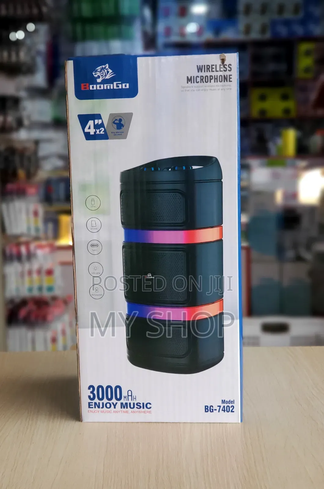 Bluetooth Rechargeable Speaker - ( Free Delivery)