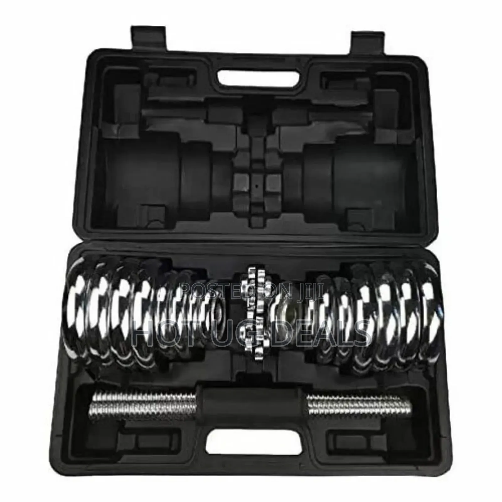 30kg Chrome Anti Rust Dumbbells / Dumbells Set -Silver