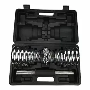 30kg Chrome Anti Rust Dumbbells / Dumbells Set -Silver