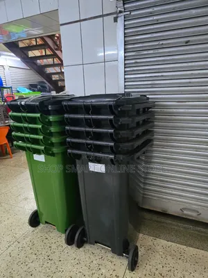 Wheeled Plastic Dust Bins Plastic Dust Bins 240ltrs