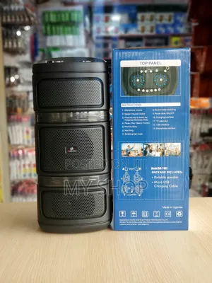 Portable Speaker Rechargeable - Strong Bass and Long Battery