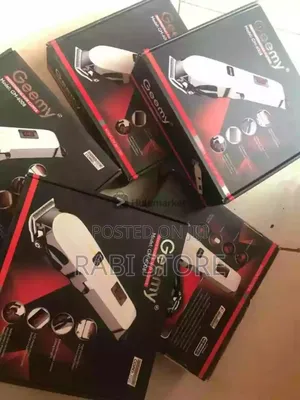 3 Pieces Of Rechargeable Saloon Starter Pack Hair Trimmers Clippers