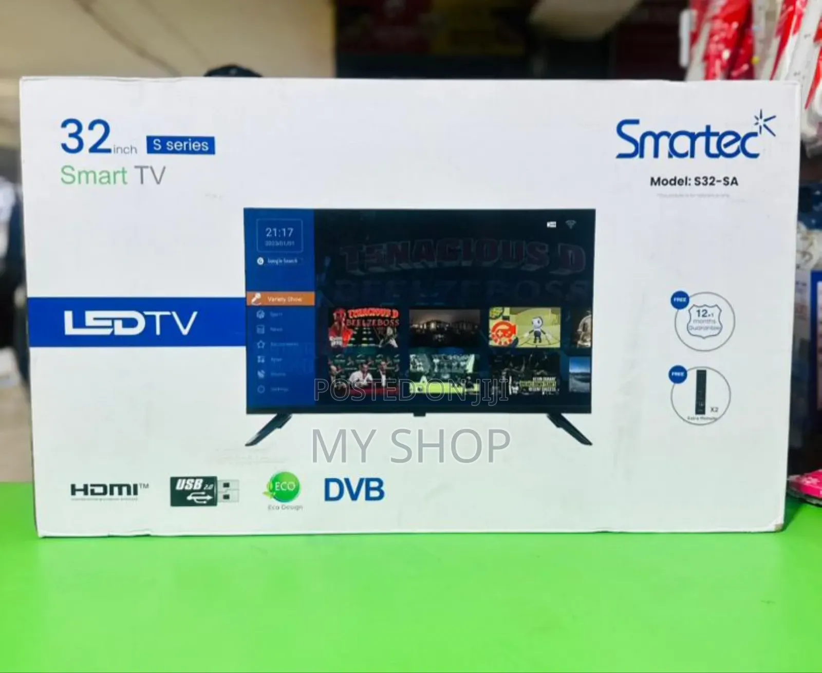Promotion  32" Smart Tv - Free Wall Mount