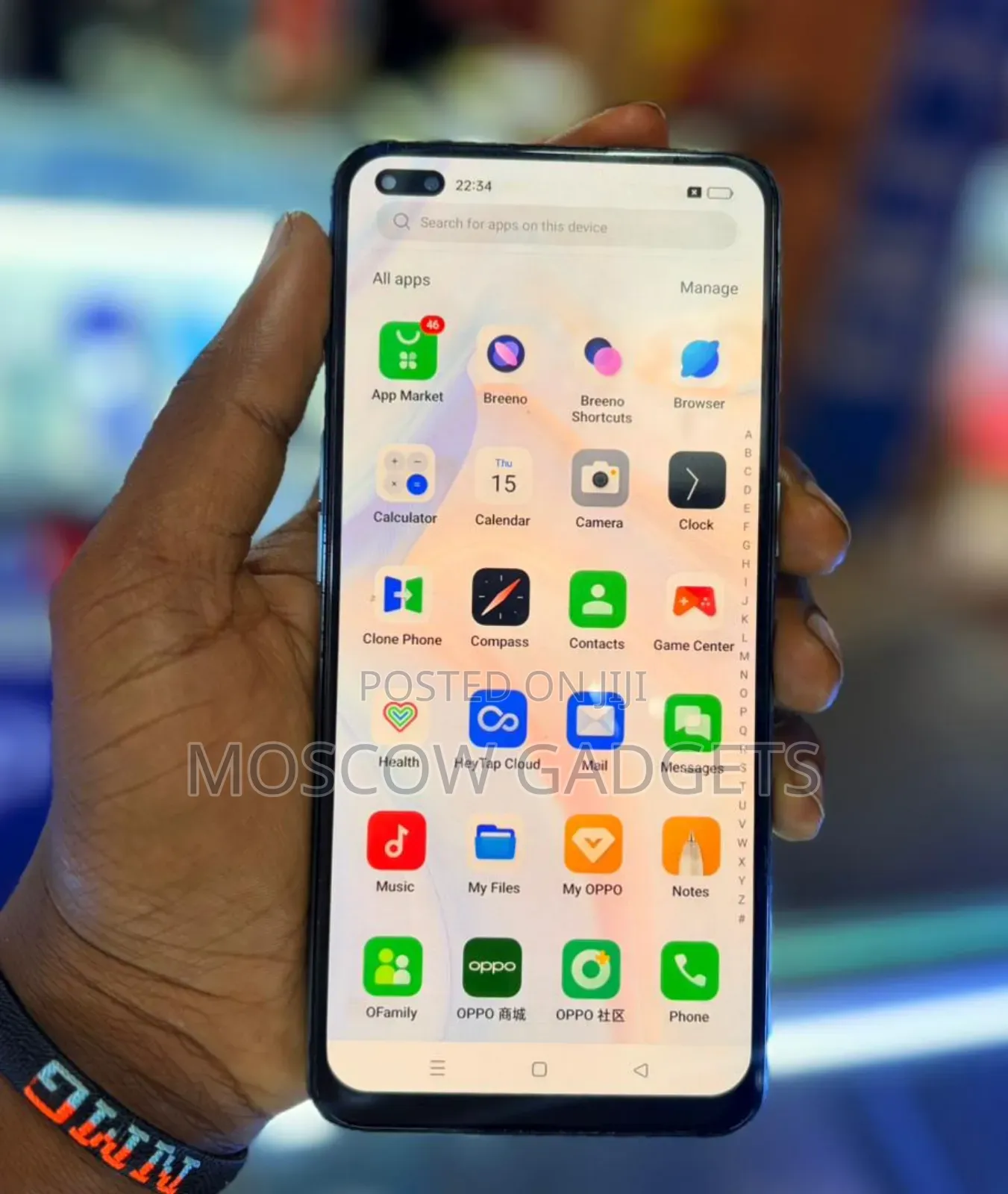 Oppo Reno 128 GB Blue