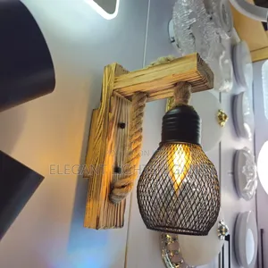 Wall Lamp Wooden