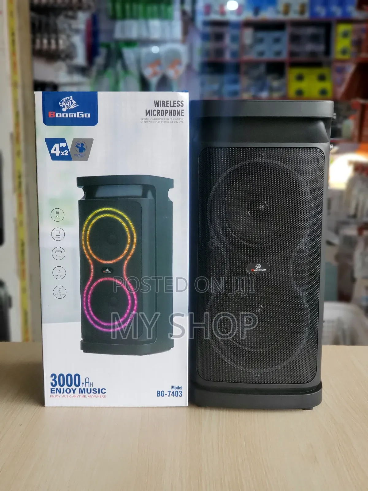 Rechargeable Speaker for Home and Outdoor Use
