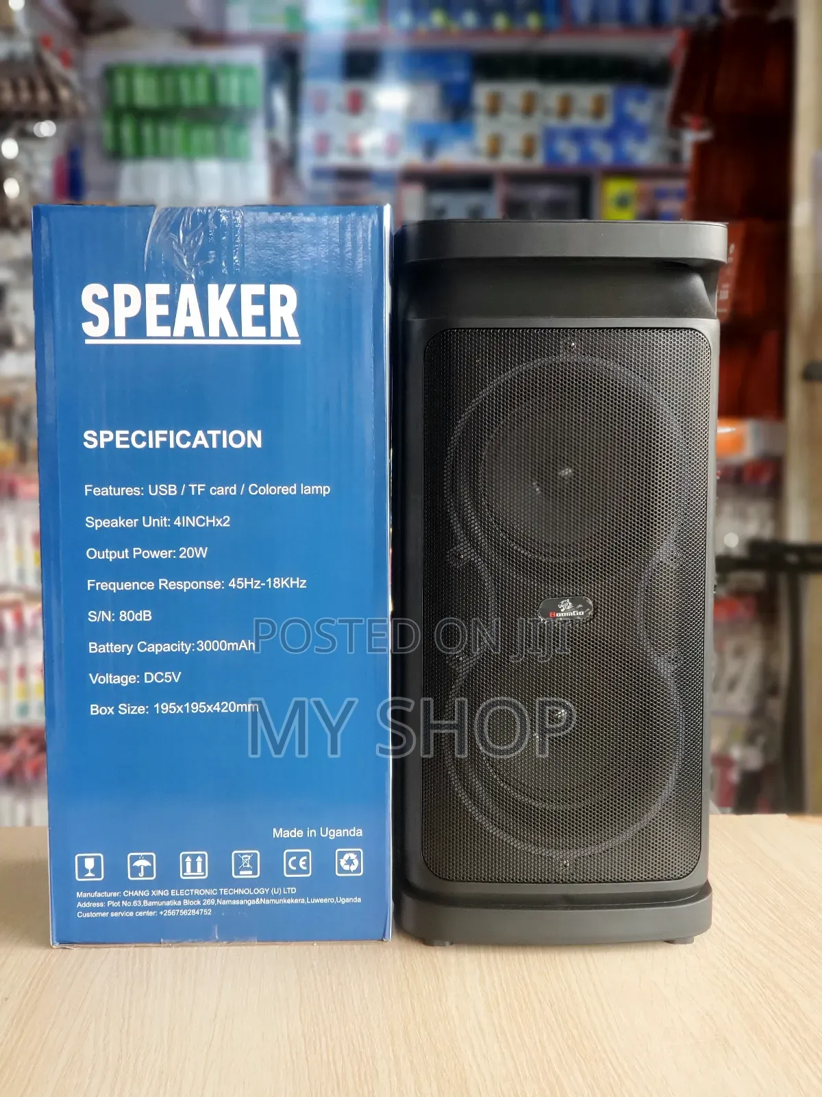 Rechargeable Speaker for Home and Outdoor Use