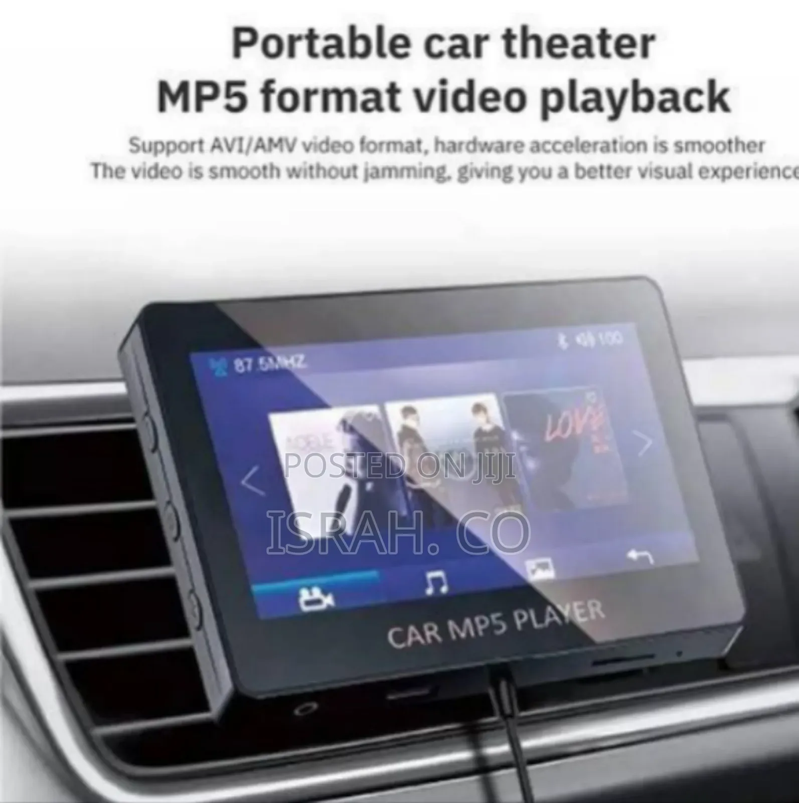 M6 Wireless Car Mp5 Player - Mutlicolor