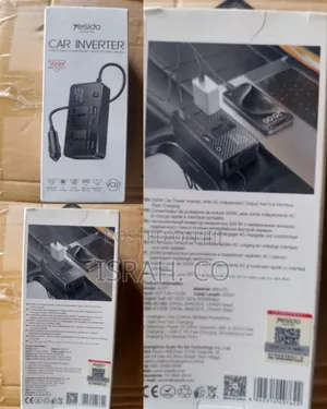 Bygd Dc 12v to Ac 220v Power Inverter - Multicolor