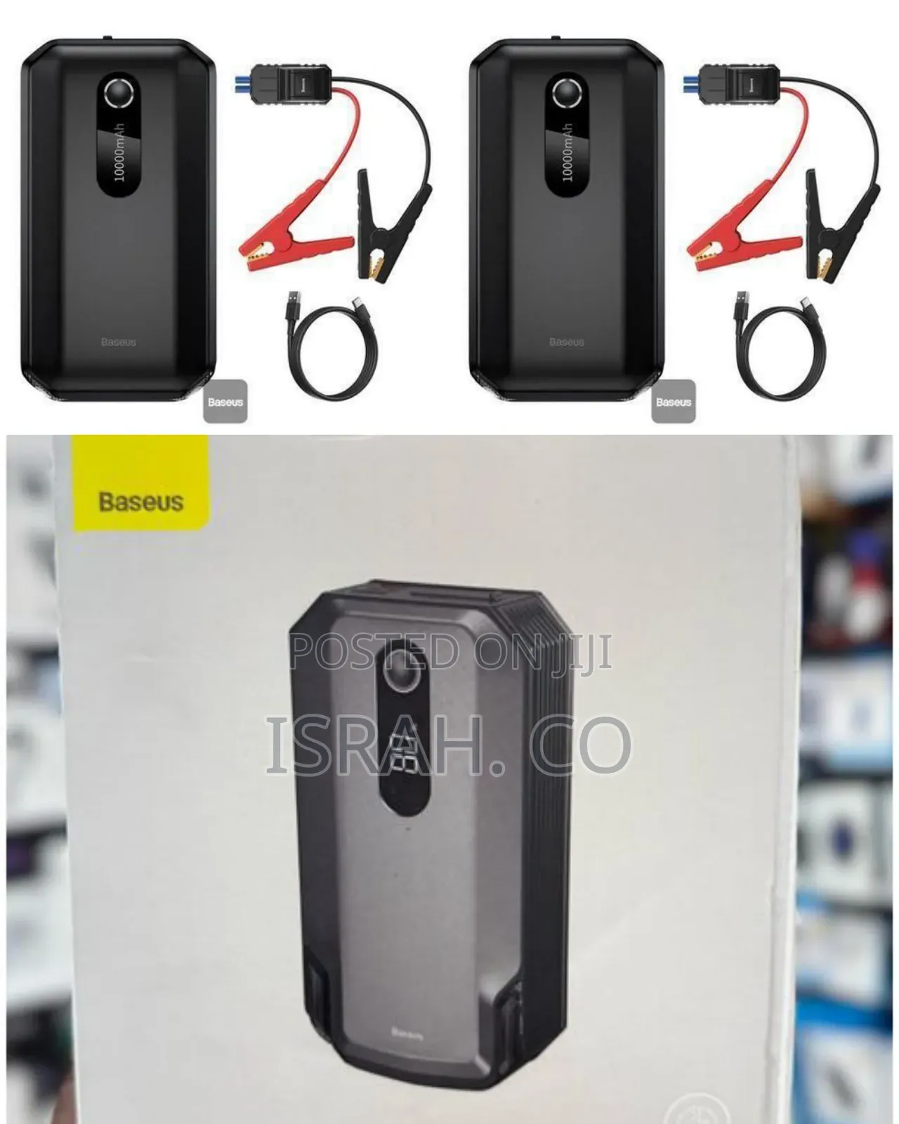 Baseus Super Energy Max Car Jump Starter, Digital Display 2000a