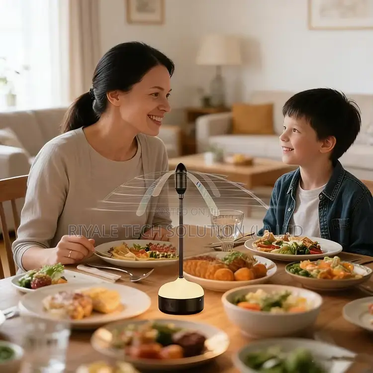 Fly Repellent Fan – Keeps Flies Away From Food (Rechargeable)
