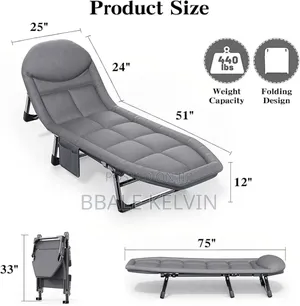 Foldable Camping Chair Indoor and Outdoor