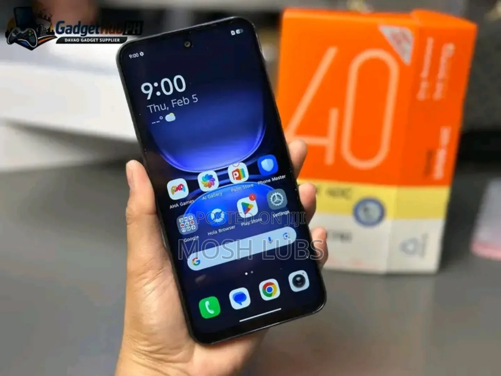 New Tecno Spark 40 Pro+ 256 GB Black