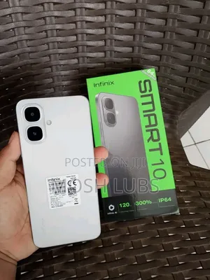 New Infinix Smart 10 128 GB Silver