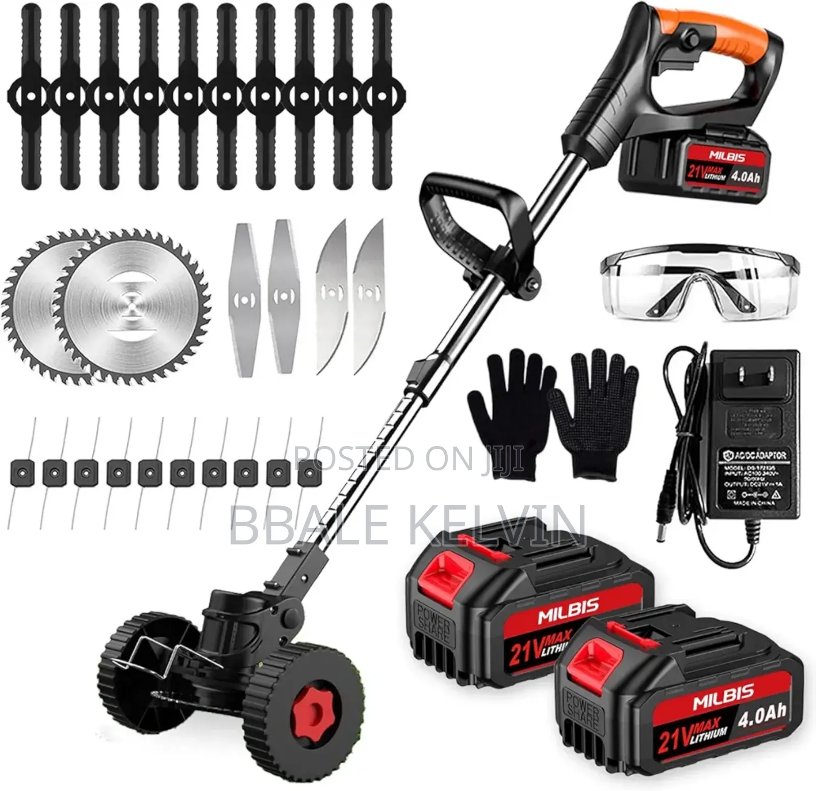 Cordless Rechargeable Lawn Mower / Grass Weed Cutter