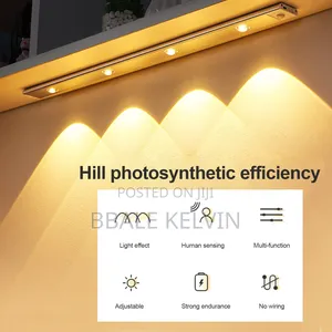 Rechargeable Intelligent Cabinet Lights 60cm