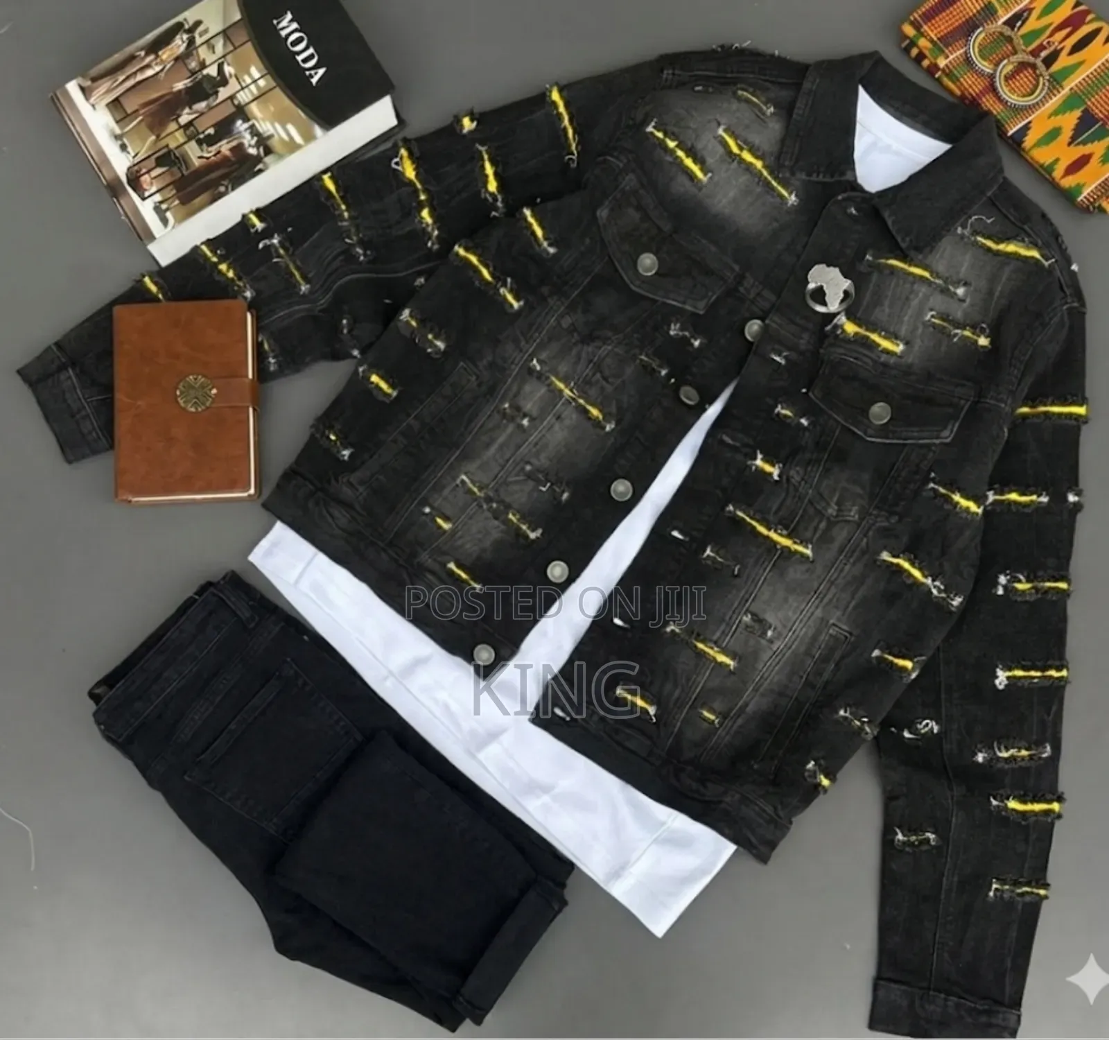 Rugged Rebel Jean Jacket