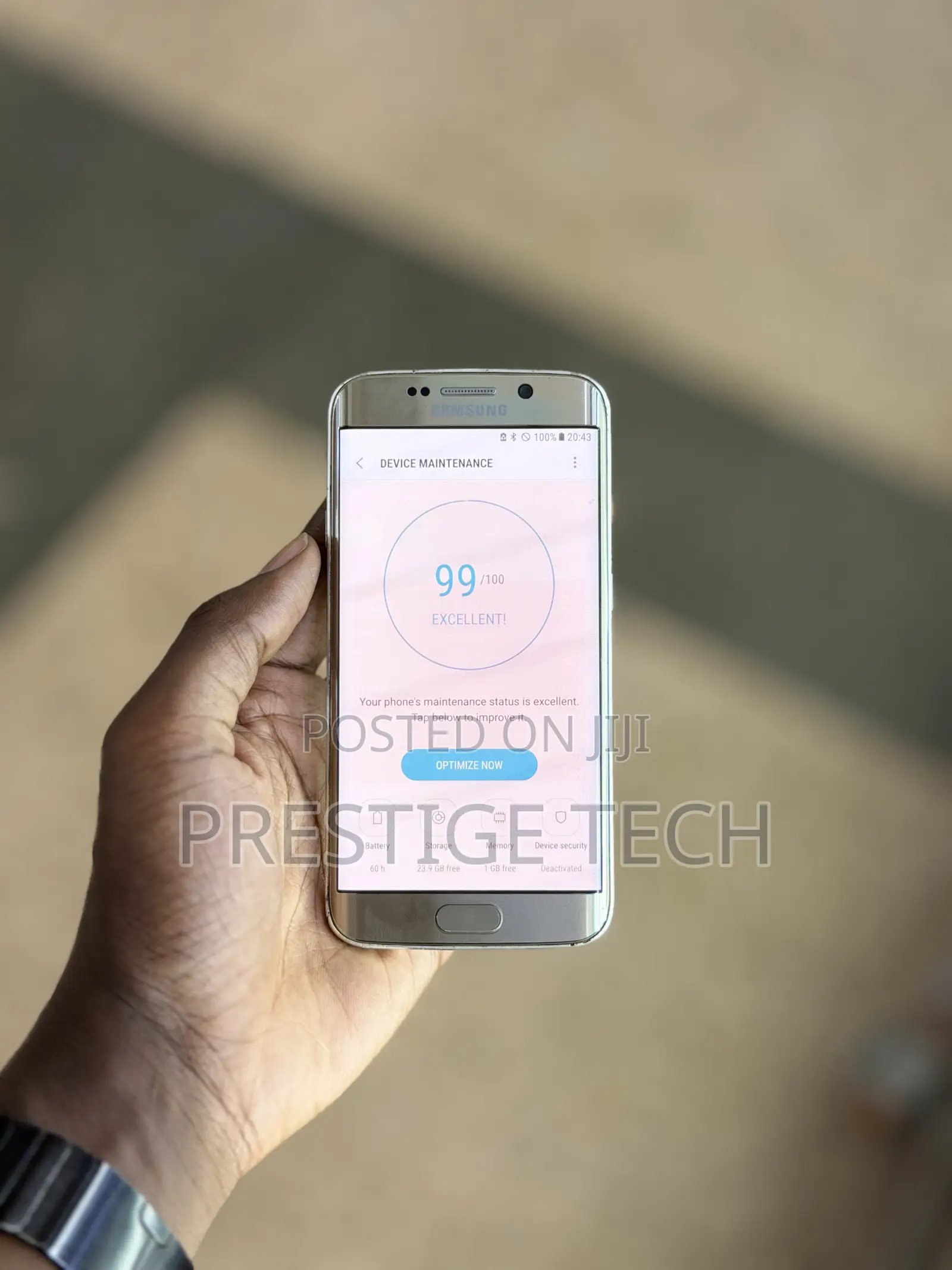 New Samsung Galaxy S6 edge 32 GB Bronze