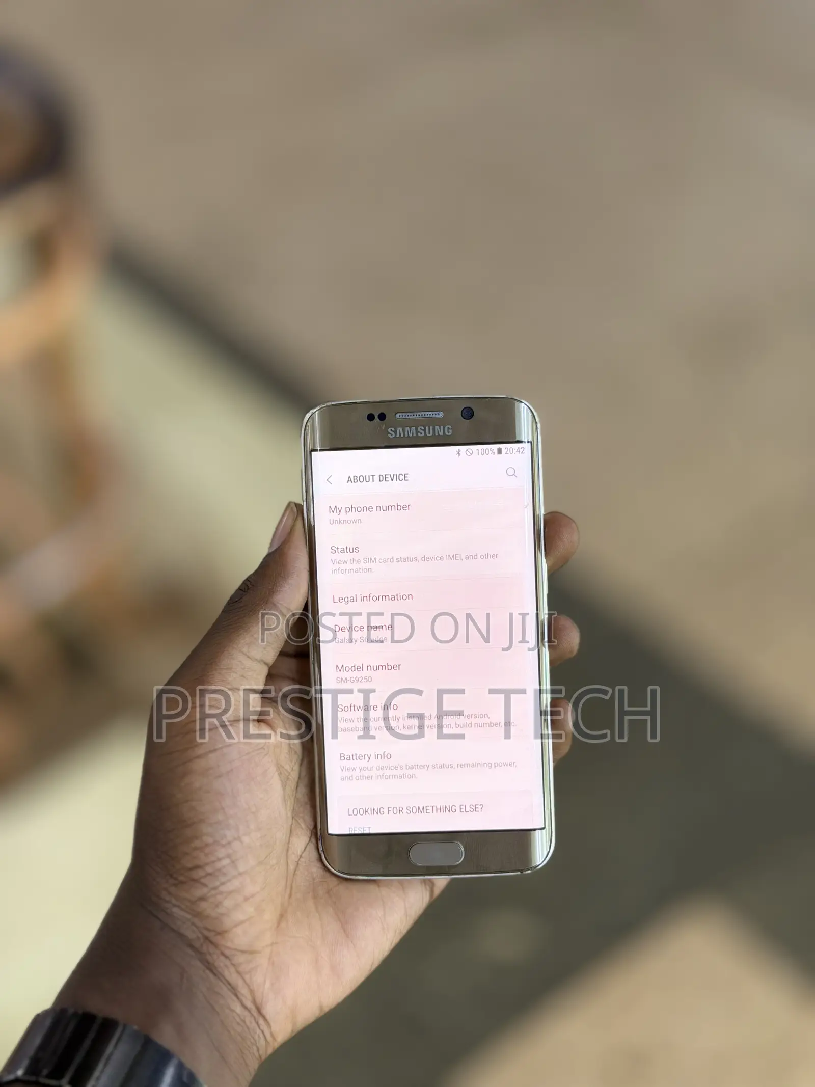 New Samsung Galaxy S6 edge 32 GB Bronze